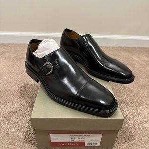 Cole Haan Nike Air Monk Strap Black Loafers - Size 8.5 Men’s - New in Box